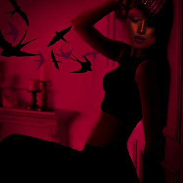 The night is the hardest time to be alive 제목이 "The night is the ha…"인 디지털 아트 Dodi Ballada로, 원작, 2D 디지털 작업