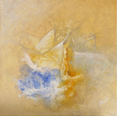 Painting titled "Collatérale" by Yves Robial, Original Artwork, Oil