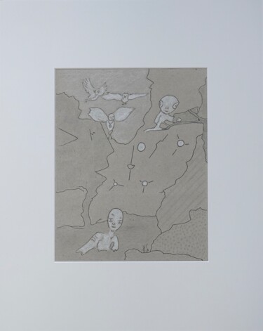 图画 标题为“D 1” 由Sophie Agogué, 原创艺术品, 铅笔
