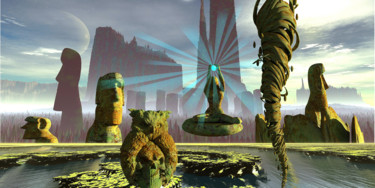 Digital Arts titled "Stories in the Ston…" by Rikkihop, Original Artwork, 3D Modeling