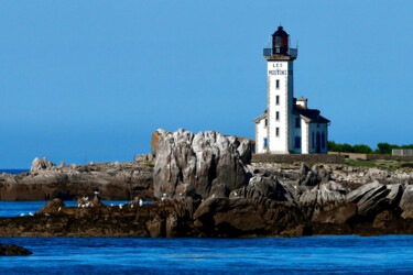 Bretagne, Phare des Moutons, les Glénan "Bretagne, Phare des…" başlıklı Fotoğraf Pierre-Yves Rospabé tarafından, Orijinal sanat, Dijital Fotoğrafçılık