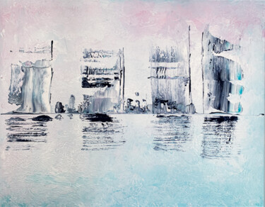 Peinture intitulée "Portir" par Sylvain Moreau (2 Pinceaux), Œuvre d'art originale, Acrylique