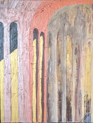 Peinture intitulée "Passage" par Noëlle Matip, Œuvre d'art originale, Acrylique