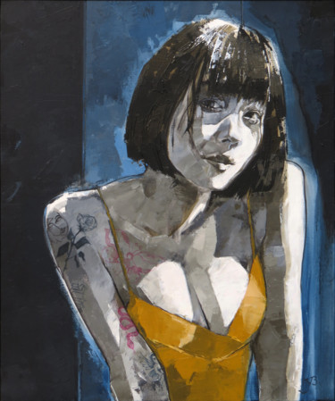 Danseuse bleue 15F 65x54