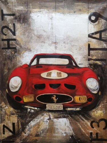 绘画 标题为“Car 301D” 由Lermay Chang, 原创艺术品, 丙烯