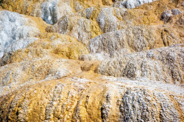 Scogliera di travertino Photographie intitulée "Scogliera di traver…" par Anna Sowinska, Œuvre d'art originale, Photographie numérique