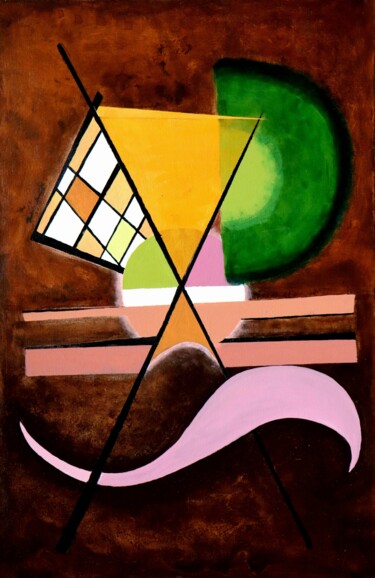 Painting titled "Potável" by Chincoã, Original Artwork, Acrylic