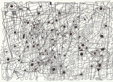 Drawing titled "Damnatio memoriae o…" by Aleksandr Glukhov, Original Artwork, Ink