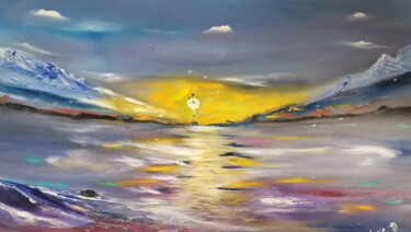 Peinture intitulée "Liberty" par Pascal Jung, Œuvre d'art originale, Huile