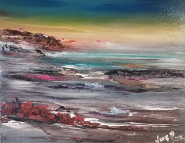 Peinture intitulée "Pnl #33" par Pascal Jung, Œuvre d'art originale, Huile