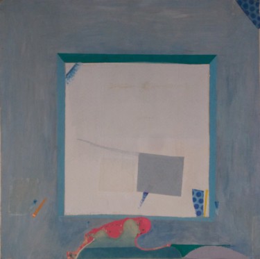 绘画 标题为“Fenster nach innen/…” 由Alois Oberndorfer, 原创艺术品, 彩画