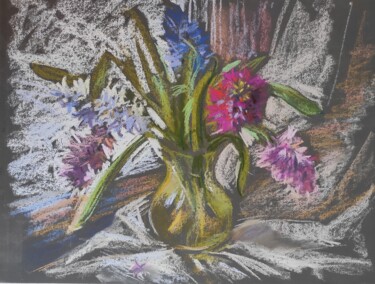 Painting titled "Original soft paste…" by Maria Iakovleva, Original Artwork, Pastel