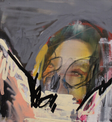 Painting titled "Pure happiness II" by Miloš Hronec, Original Artwork, Oil