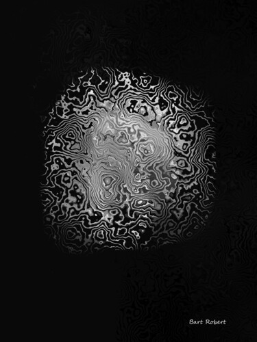 数字艺术 标题为“Meteorite” 由Roberto Bartoccini, 原创艺术品, 数字油画