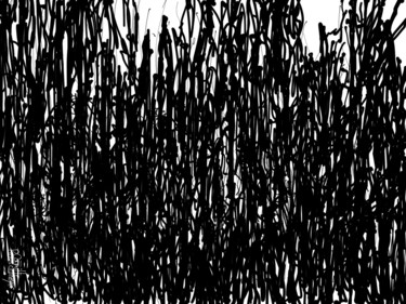 数字艺术 标题为“Maïs” 由Camille Rouschmeyer, 原创艺术品, 数字油画