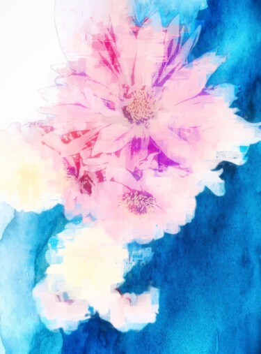 Digital Arts titled "twilight mood" by Katherine Lee, Original Artwork, 2D Digital Work