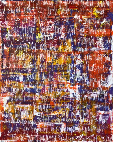 Malerei mit dem Titel "Nightlife" von Andreas Angleitner, Original-Kunstwerk, Acryl