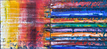 End Of The Rainbow Painting titled "End Of The Rainbow" by Preston M. Smith (PMS), Original Artwork, Oil
