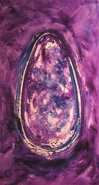 Peinture intitulée "AB-VI" par Guy Benson, Œuvre d'art originale, Acrylique