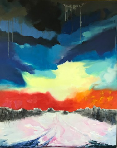 Ζωγραφική με τίτλο "Light to be" από Svetlana Savicka, Αυθεντικά έργα τέχνης, Λάδι