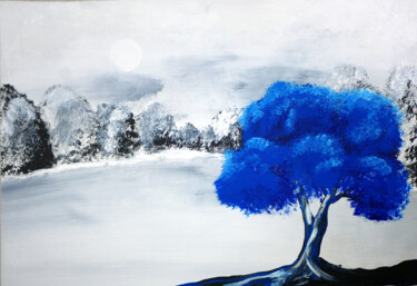 Painting titled "ART 006 J'aime pein…" by Jean-Marc Quilichini, Original Artwork, Acrylic