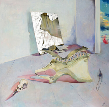 Peinture intitulée ""Fragile"" par Alexandra Efimova, Œuvre d'art originale, Huile