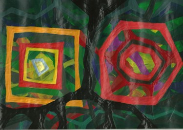 Painting titled "Sensus veris-II" by Aleksandr Glukhov, Original Artwork, Acrylic