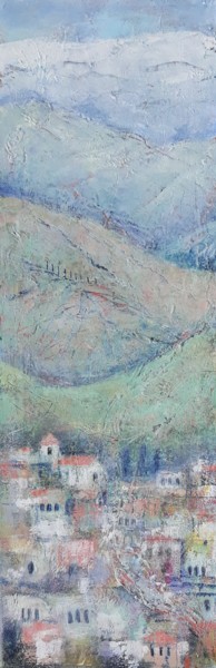 Painting titled "Sedella" by Jill Carrott, Original Artwork, Oil