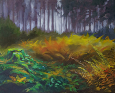 绘画 标题为“Feldberg im Taunus” 由Axel Jung, 原创艺术品, 油