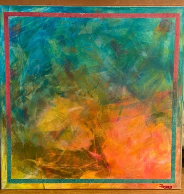 Painting titled "All in sweet" by Poussy, Original Artwork, Acrylic