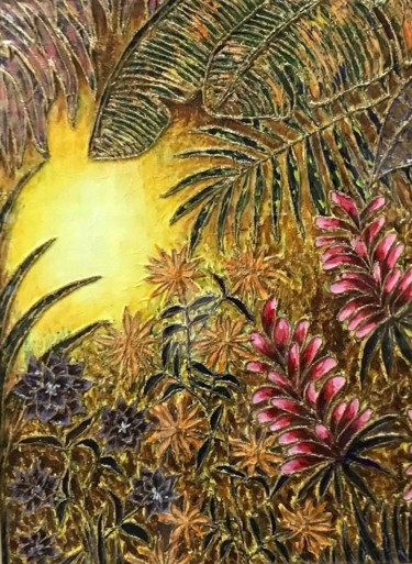 Schilderij getiteld "A walk in my dream" door Tiphanie Canada, Origineel Kunstwerk, Acryl