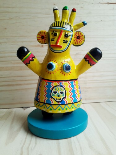 Sculpture intitulée "Thiimor" par Benka, Œuvre d'art originale, Céramique