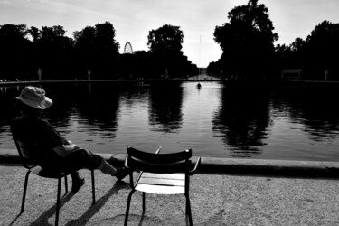 Photography titled "Paris,Tuileries des…" by Jo Tuck, Original Artwork, Digital Photography