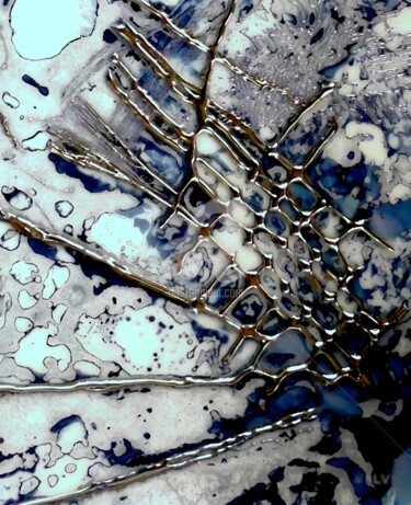 Digital Arts titled "Abstract Porcelain…" by Vincent Litoux, Original Artwork, Photo Montage
