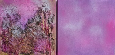 Special prize to Valentine's day: I love my life (Diptych) 绘画 标题为“Special prize to Va…” 由Ursula Gnech, 原创艺术品, 丙烯
