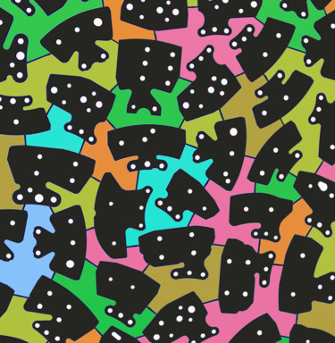 Digital Arts titled "MONTE CARLO" by Jeff Mann, Original Artwork, 2D Digital Work
