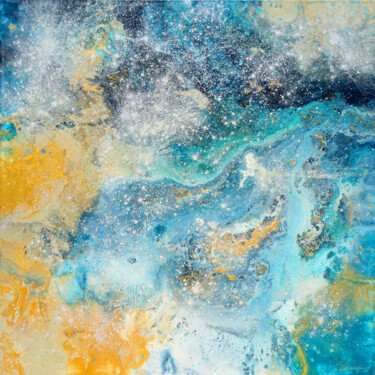 A Moment in All Dimensions XXVIII. Peinture intitulée "A Moment in All Dim…" par Sarah I. Avni, Œuvre d'art originale, Acrylique Monté sur Châssis en bois