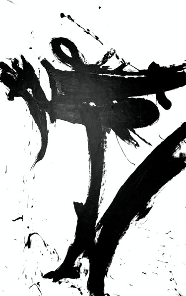 绘画 标题为“Black 153x” 由Rosi Roys, 原创艺术品, 丙烯