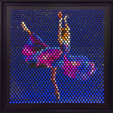 Schilderij getiteld "BIRD" door Laurent Gros, Origineel Kunstwerk, Digitaal Schilderwerk