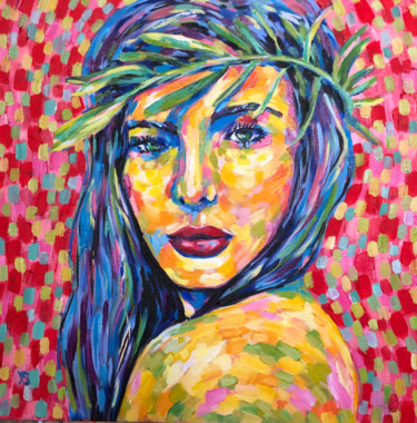 Mysterious Pintura titulada "Mysterious" por Yana Shapoval, Obra de arte original, Oleo