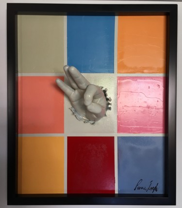 Peinture intitulée "Rassurez vous tout…" par Pierre Joseph, Œuvre d'art originale, Huile