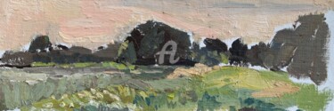 Malerei mit dem Titel "Reeds at Frensham 2" von Georgina Rey, Original-Kunstwerk, Öl