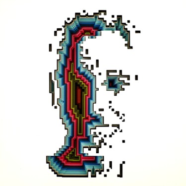 雕塑 标题为“Face of Man” 由Daniel Du Preez, 原创艺术品, 纸