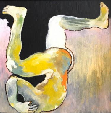绘画 标题为“Autoportrait” 由Hugo Bartoli, 原创艺术品, 油