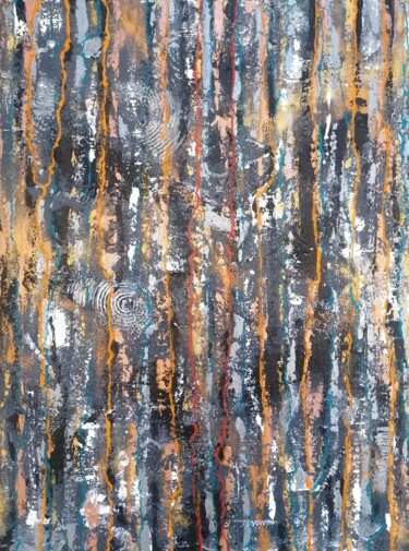 Peinture intitulée "La criante" par Lidevi, Œuvre d'art originale, Acrylique Monté sur Châssis en bois