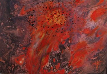 绘画 标题为“Ruge la Tierra” 由Vidal Fernández Richart, 原创艺术品, 丙烯