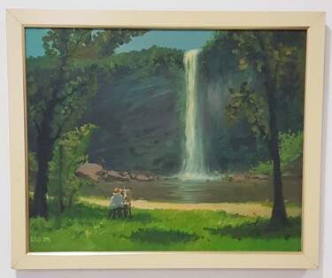 Pintura intitulada "..." por Leonardo Nogueira, Obras de arte originais, Óleo