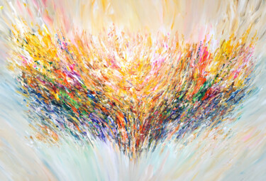 Positive Energy XL 2 绘画 标题为“Positive Energy XL 2” 由Peter Nottrott, 原创艺术品, 丙烯