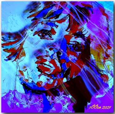 Artes digitais intitulada "myckJ ⭐⭐⭐" por Mylyfee Art, Obras de arte originais, Pintura digital