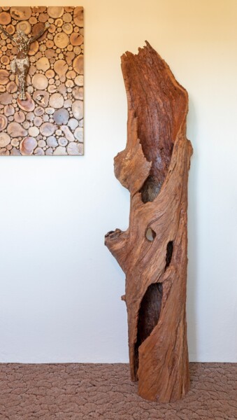 Cherry tree organic decorative sculpture Sculpture Sculpture titled "Cherry tree organic…" by Jozef Sedmak, Original Artwork, Wood